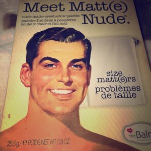 The Balm Meet Matt(e) Nude eyeshadow palette